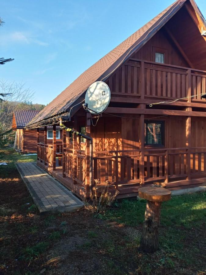 Domki Nad Sanem Lesko Kültér fotó