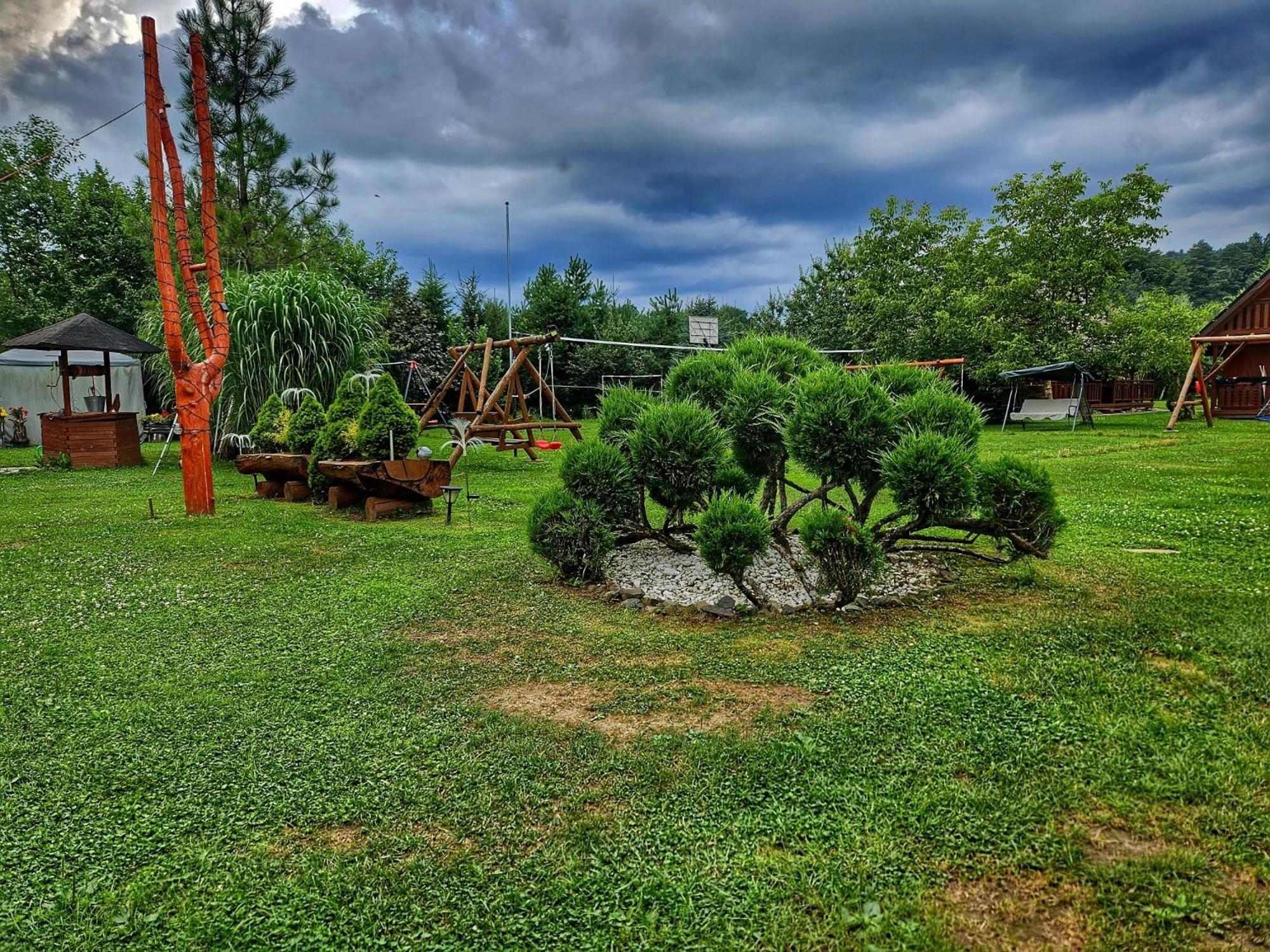 Domki Nad Sanem Lesko Kültér fotó