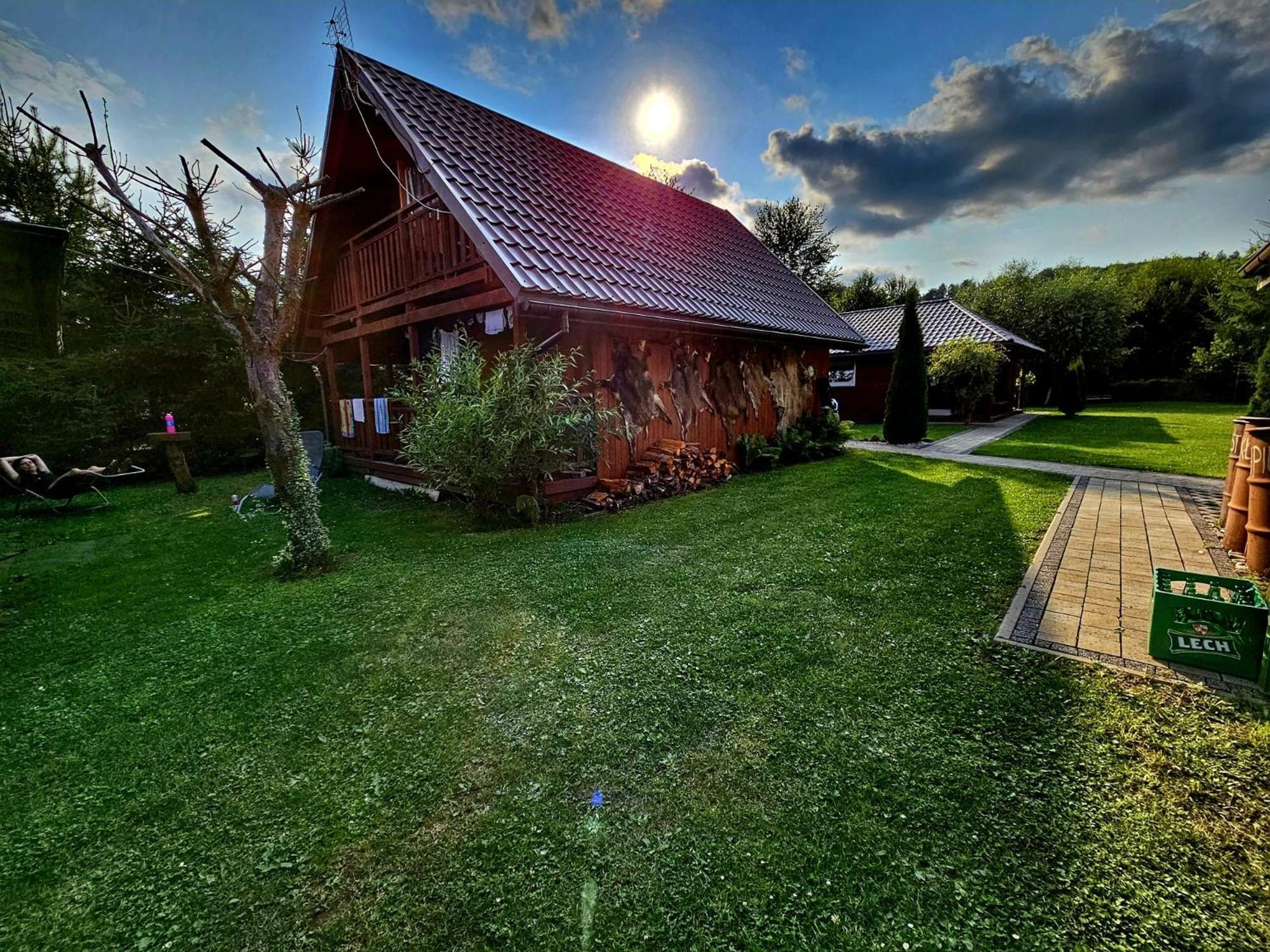 Domki Nad Sanem Lesko Kültér fotó