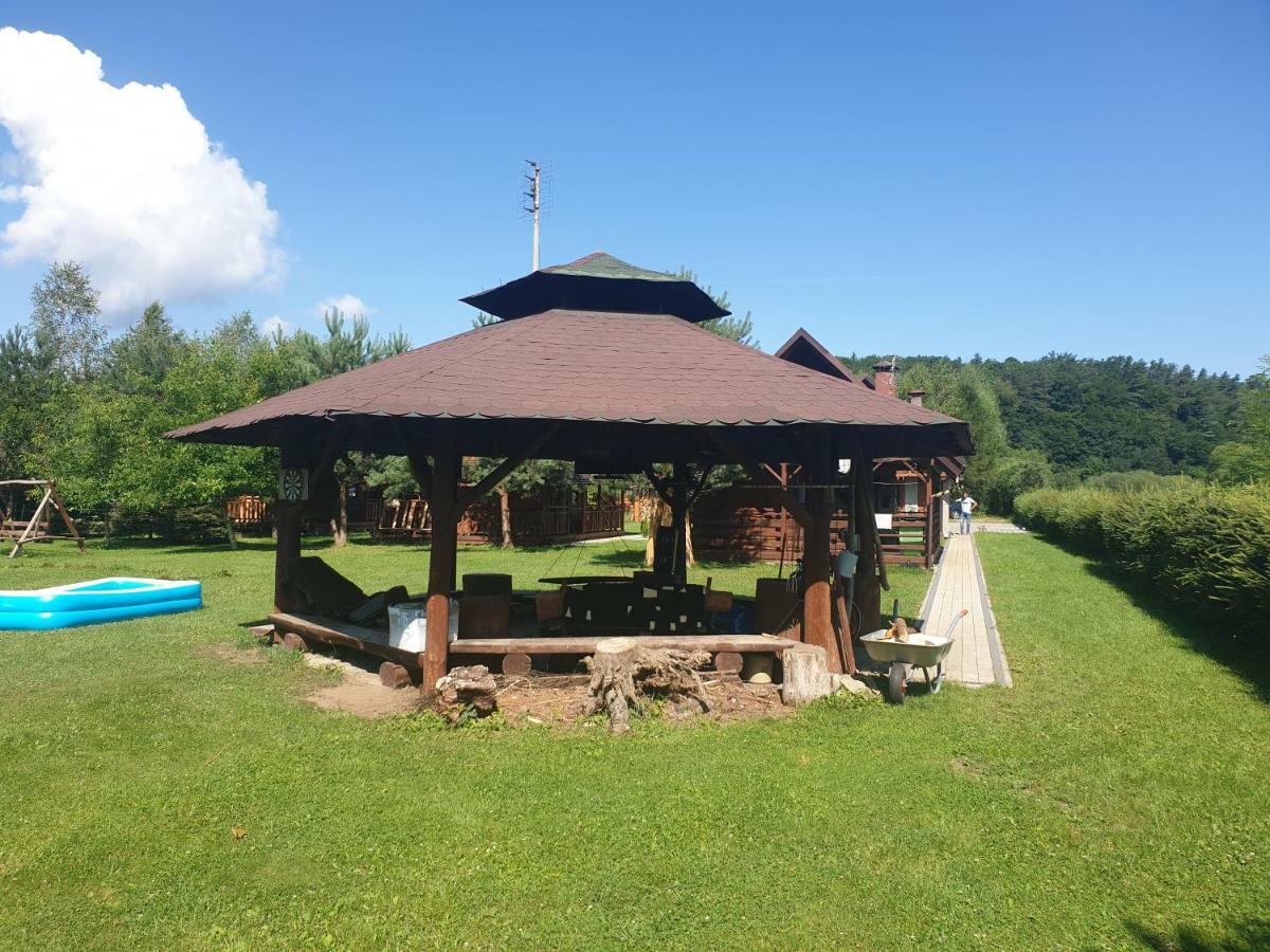 Domki Nad Sanem Lesko Kültér fotó