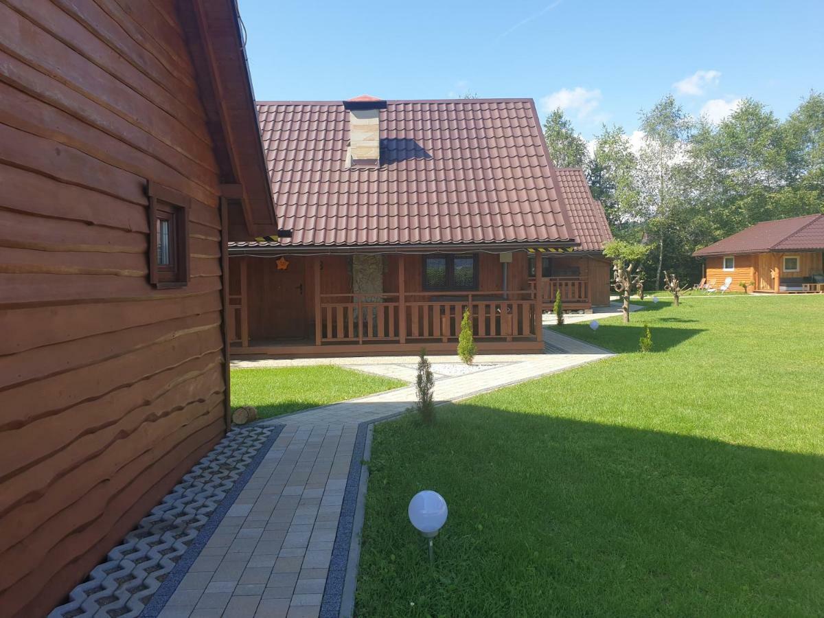 Domki Nad Sanem Lesko Kültér fotó
